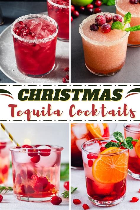 10 Festive Christmas Tequila Cocktails - Insanely Good