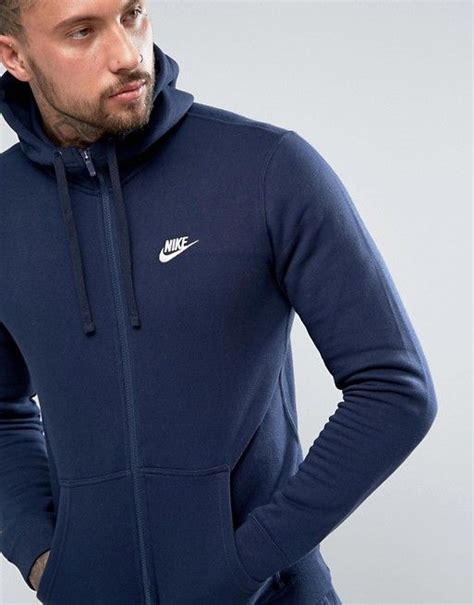 Nike | Nike Zip Up Hoodie With Futura Logo In Navy 804389-451 | Nike clothes mens, Latest ...