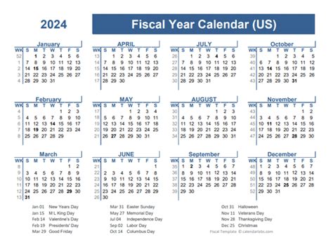 Fiscal Calendar 2024 2024 Calendar Printable – NBKomputer