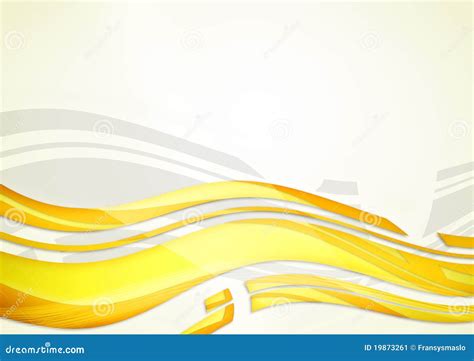 Yellow Abstract Background Stock Image - Image: 19873261