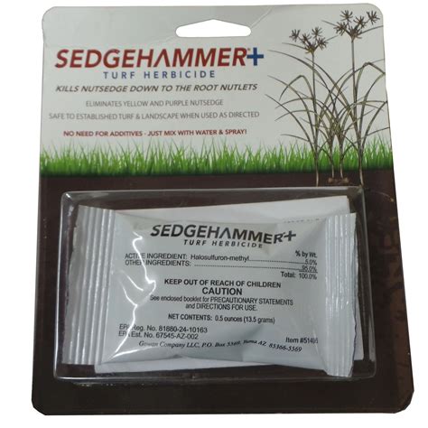 SedgeHammer+ Turf Herbicide - 13.5 Grams Packet | Seed World