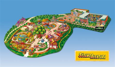 Port Aventura Theme Park Map