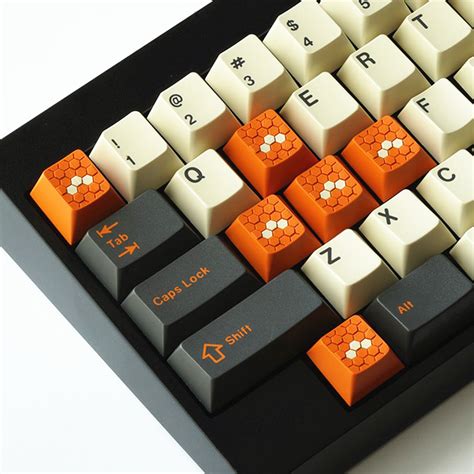 Carbon Style Artisan Resin Custom Keycaps Set Cherry Profile - Etsy