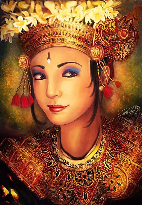 Balinese Dancer by zamboze on deviantART | Indonesian art, Dancer painting, Balinese