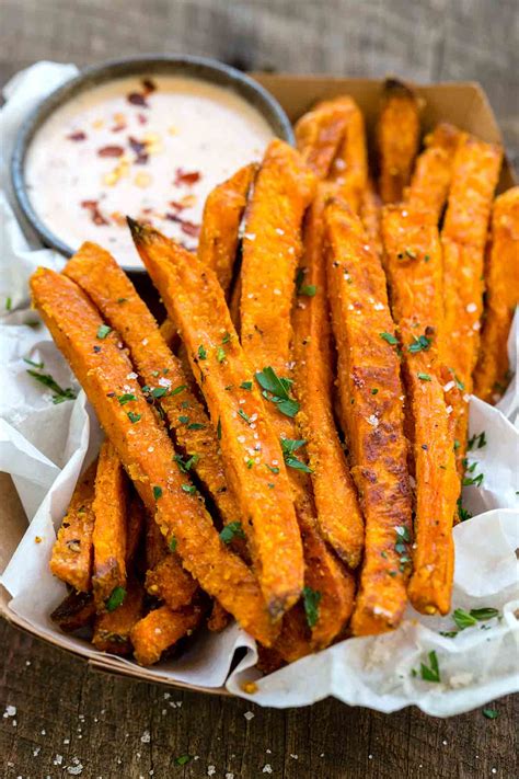 Baked Sweet Potato Fries - Jessica Gavin