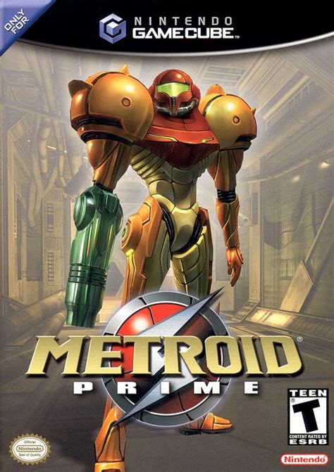 Metroid Prime (2002) box cover art - MobyGames