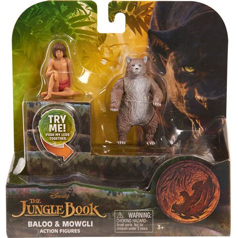 Disney's The Jungle Book 2-Pack, Baloo and Mowgli - Walmart.com - Walmart.com