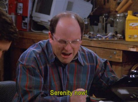 Pin by Tim DiPietro on Seinfeld in 2022 | Seinfeld, Serenity now, Mood