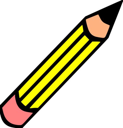 Paper And Pencil Pencil Clipart - Imagenes De Utiles Escolares Separados - Png Download - Full ...