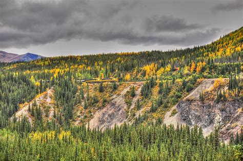 Alaska Railroad - Denali - Alaska Photograph by Bruce Friedman - Fine Art America