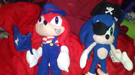 Toy Network Pirate Knuckles Sonic Plush Opening - YouTube