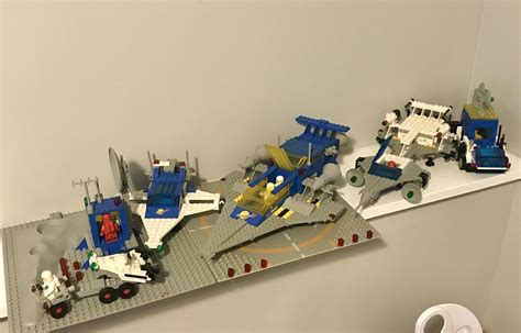 My 80's space lego collection. : r/lego