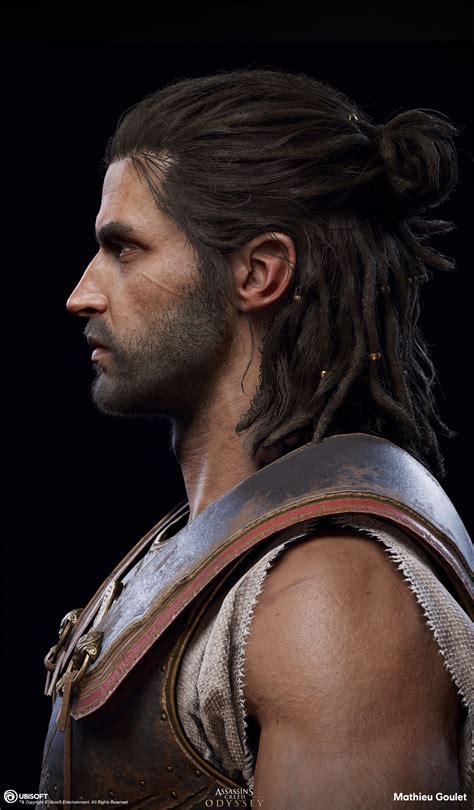 Assassin's Creed Odyssey : Alexios' Head, Mathieu Goulet | Assassins creed odyssey, Assassins ...