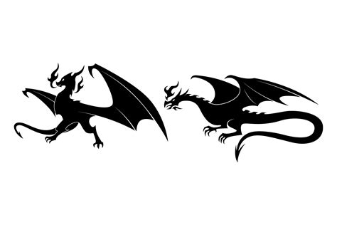 Dragon Silhouettes