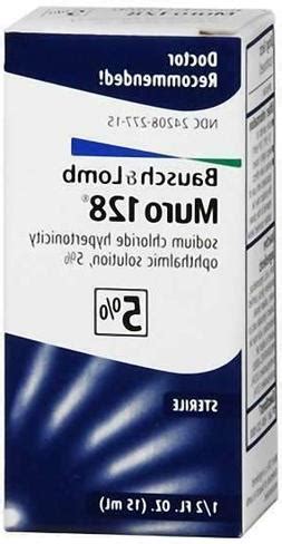 Muro-128 5% Sodium Chloride Hypertonicity Ophthalmic Drops 15mL