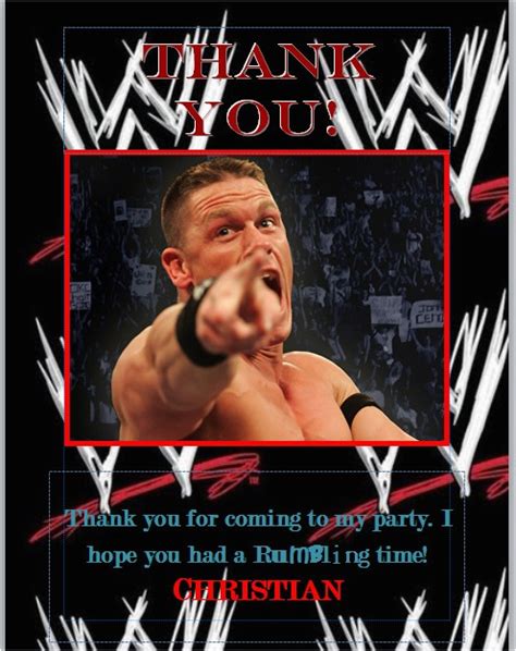 Wwe Wrestling Birthday Cards | BirthdayBuzz