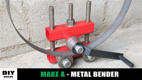 Make A Metal Bender | Simple Homemade Roller Bender | DIY | Metal bender, Machining metal ...