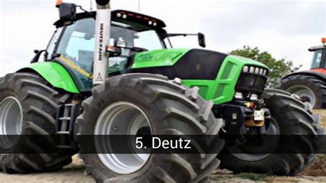 The best brands of agricultural tractors - YouTube