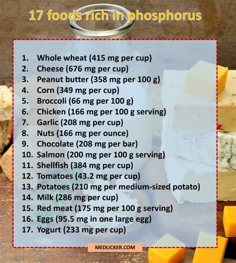 17 Foods Rich in Phosphorus You Must Eat