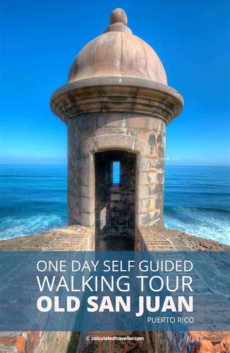 Old San Juan Walking Tour Map