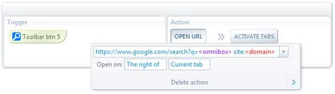 Address bar shortcuts in Google Chrome - AutoControl