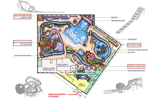 Water Park Floor Plan - floorplans.click