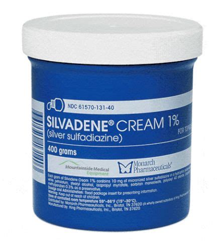 Silvadene Cream 1% 50 Gram | Treat burns and reduce the chance of infections | Best burn cream ...