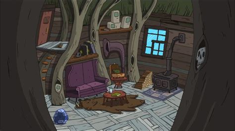 Adventure Time tree house sitting room in 2019 | Adventure time art, Adventure time drawings ...