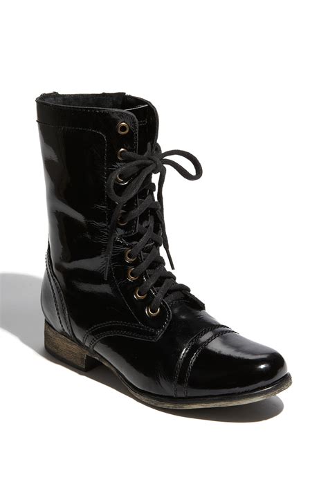 Steve Madden Black Boots ~ Leather Sandals