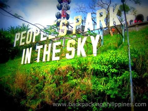 Backpacking Philippines: Tagaytay: People's Park in the Sky Entrance ...