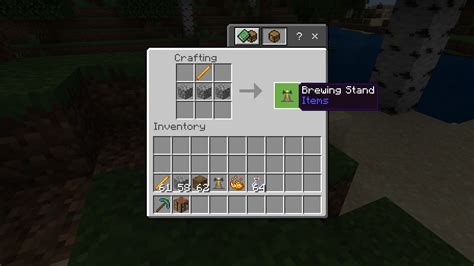 How to Make a Brewing Stand in Minecraft