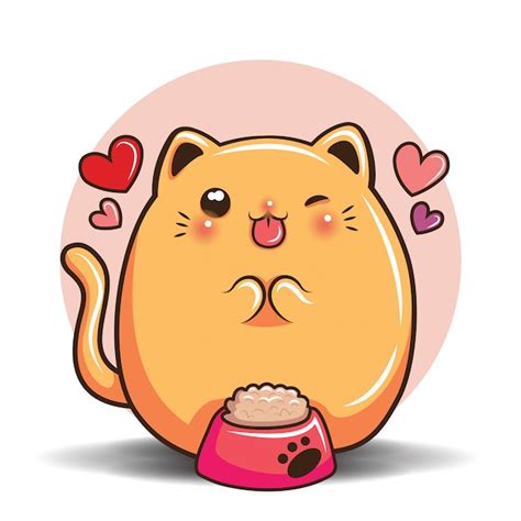 Cute Cat Animated Pictures : Cartoon Cute Cat Vector Premium | Elecrisric