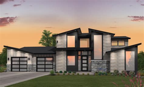 2 Storey Modern House Design With Floor Plan - floorplans.click