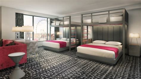 Flamingo Las Vegas unveils new suites featuring Bunk Beds