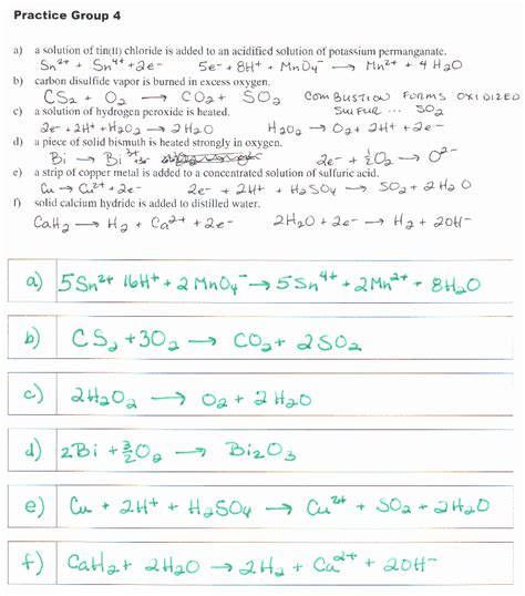 50 Double Replacement Reaction Worksheet