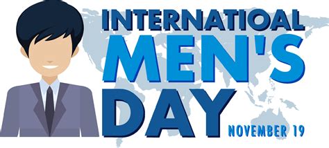 International Mens Day Poster Design 14073750 Vector Art at Vecteezy