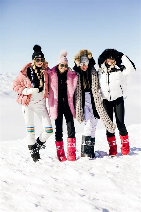 On Top of a Glacier... - Pink Peonies by Rach Parcell Ski Trip Outfit ...