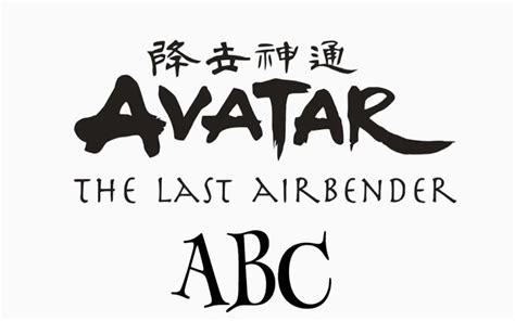 avatar the last airbender font download - tattoo-shops-in-minot-nd