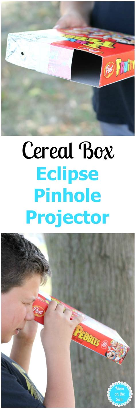 How to Make a Cereal Box Eclipse Pinhole Projector | Mom on the Side