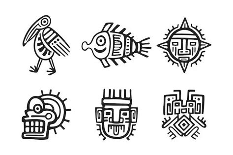 What are some Aztec symbols?