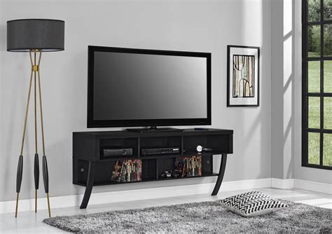 Perfect for small spaces, the Altra Asher Wall Mounted 65” TV Stand ...