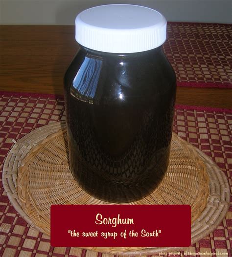 SORGHUM - SWEET SOUTHERN SYRUP - The Southern Lady Cooks