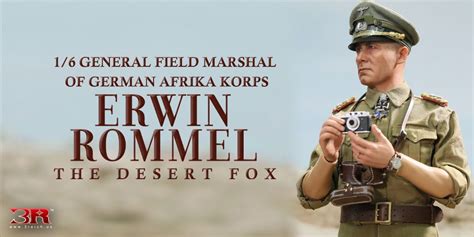 Erwin Rommel Desert Fox Afrika Korps Item No GM651