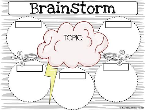 Opinion Writing Brainstorming Sheet