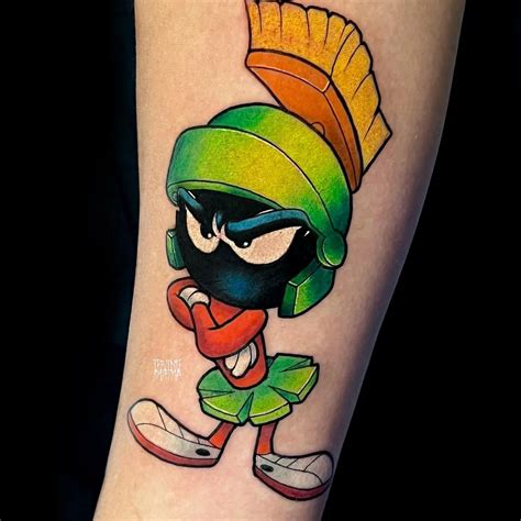 Marvin The Martian Tattoo