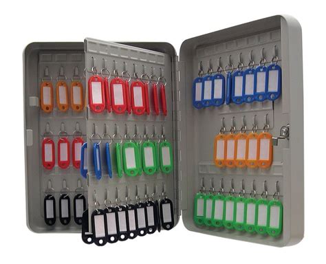 MetalKey Storage Cabinet 93 Keys Holder Box Organizer Home Office Hotel ...