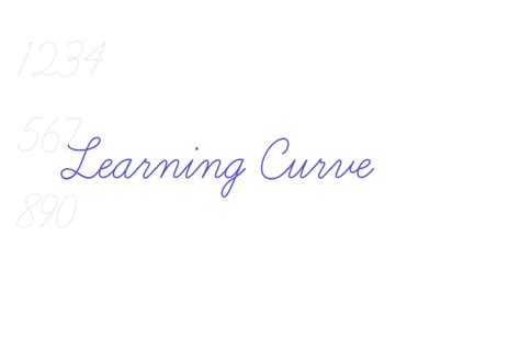 Learning Curve - Font Free [ Download Now ]