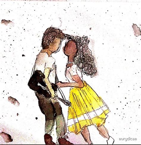 "Hadestown: Orpheus and Eurydice Art " by eurydicae | Redbubble