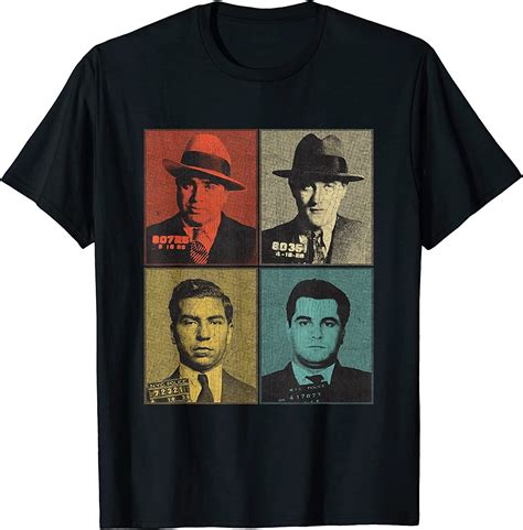 NEW! American Mafia Bosses Gangster Outlaw Cool Leader T-Shirt - MADE ...