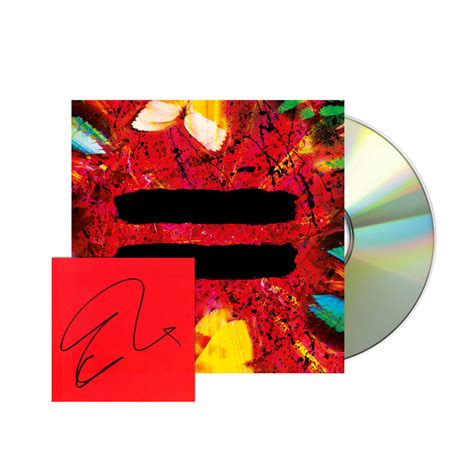 ED SHEERAN = Equals Signed CD